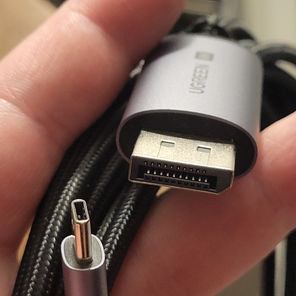 UGREEN USB C to DisplayPort 1.4 Cable 8K@60Hz 4K@240Hz Unidirectional Thunderbol - Picture 8 of 9